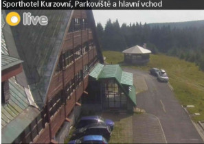 Imagen de vista previa de la cámara web Sporthotel Kurzovní pod Pradědem